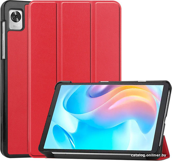

Чехол для планшета JFK Smart Case для Realme Pad Mini (красный)