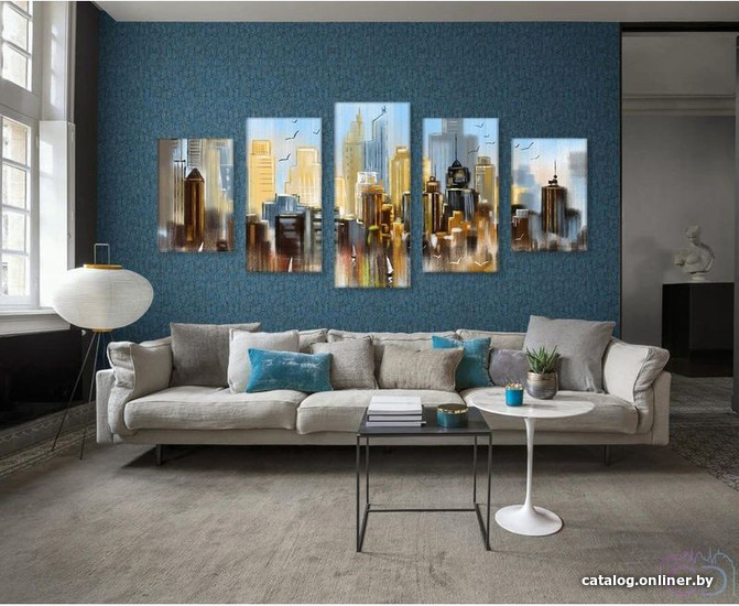 

Модульная картина Citydecor Море/Водопады 1.78 60x90 см