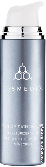 

Крем солнцезащитный Cosmedix Крем солнцезащитный Peptide Rich Defence SPF50 50 мл
