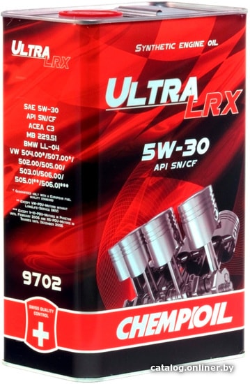 

Моторное масло Chempioil Ultra LRX 5W-30 ME 5л