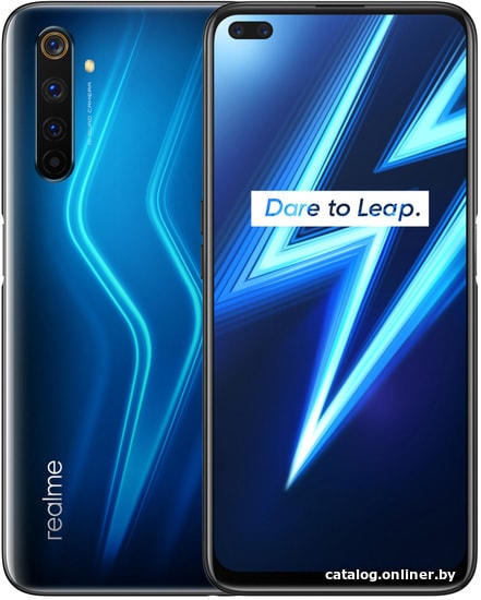 

Смартфон Realme 6 Pro 8GB/128GB международная версия (синяя молния)