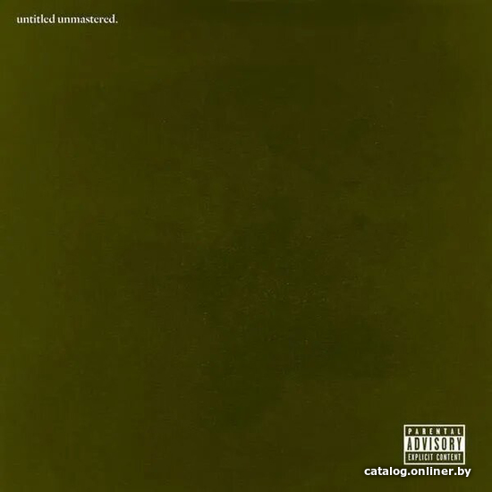 

Виниловая пластинка Kendrick Lamar - Untitled Unmastered.