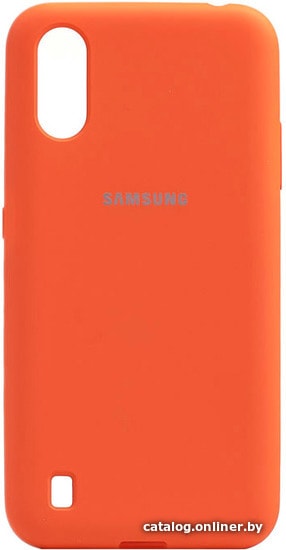 

Чехол для телефона EXPERTS Original для Samsung Galaxy A01 (оранжевый)
