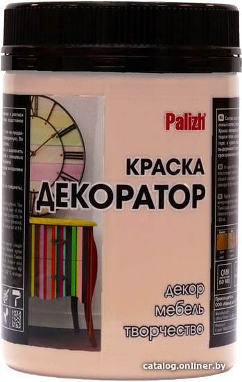 

Краска Palizh Декоратор (бежевый, 0.32 кг)