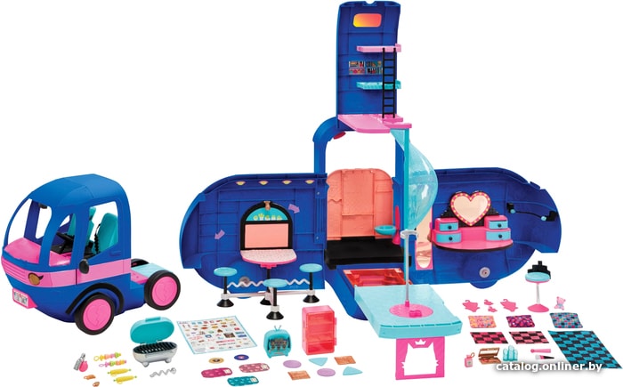 

Кукла-сюрприз L.O.L. Surprise! O.M.G. 4-in-1 Glamper Fashion Camper 569459