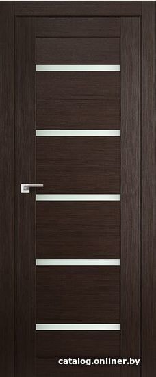 

Межкомнатная дверь ProfilDoors 7X 80x200 (венге мелинга/стекло матовое)