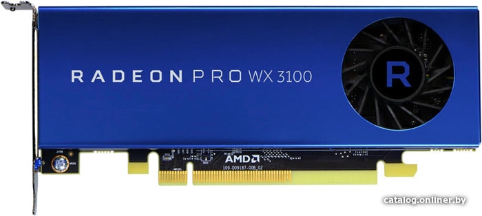 

Видеокарта AMD Radeon PRO WX 3100 4GB GDDR5