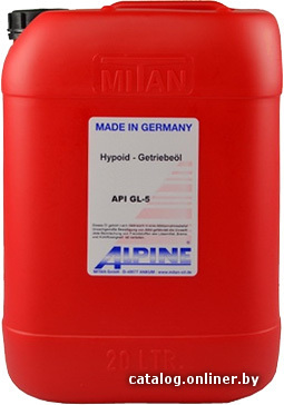 

Трансмиссионное масло Alpine Gear Oil 85W-140 GL-5 20л