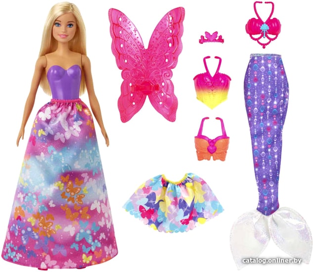

Кукла Barbie Dreamtopia Dress Up Gift Set GJK40