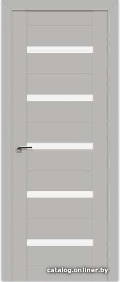 

Межкомнатная дверь ProfilDoors 7U 80x200 (манхэттен/триплекс белый)