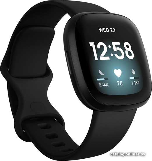

Умные часы Fitbit Versa 3 (черный)