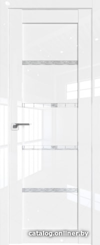 

Межкомнатная дверь ProfilDoors 2.09L 60x200 (белый люкс, стекло дождь белый)