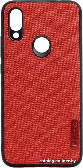 

Чехол для телефона EXPERTS Textile Tpu для Xiaomi Redmi 7 (красный)