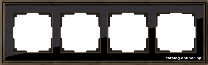 

Рамка Werkel Palacio WL17-Frame-04 (бронза/черный)