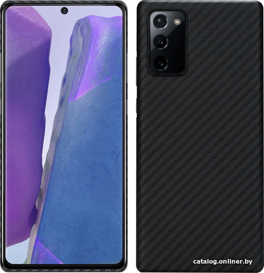 

Чехол для телефона Pitaka MagEZ Case Pro для Samsung Galaxy Note 20 (черный)