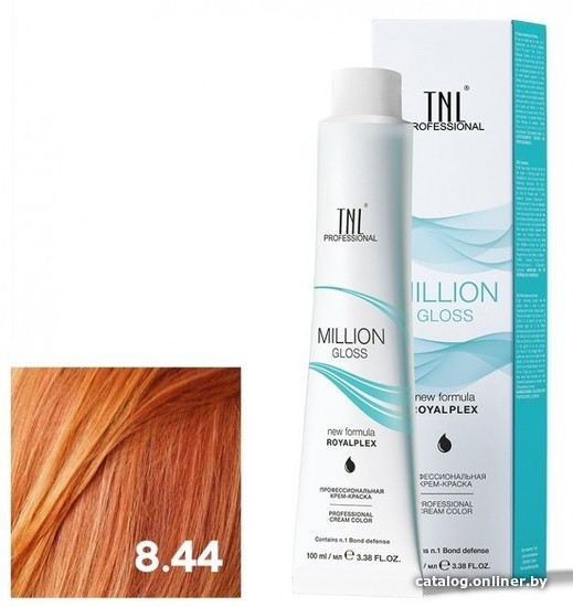 

Крем-краска для волос TNL Professional Million Gloss 8.44 100 мл