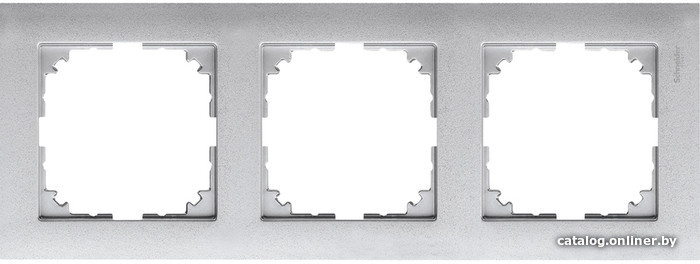 

Рамка Schneider Electric Merten System M MTN4030-3660 (алюминий)