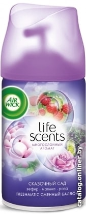 

Сменный блок для освежителя воздуха Air Wick Fresh Matic 250 мл (сказочный сад)