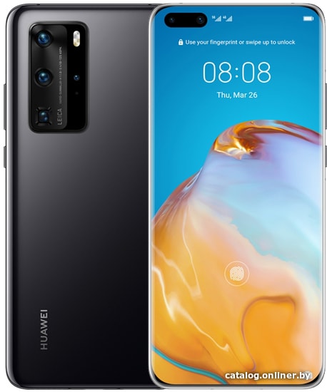 

Смартфон Huawei P40 Pro Dual SIM 8GB/128GB (черный)