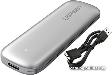 

Бокс для накопителей M.2 Ugreen CM238 60530 (серебристый)