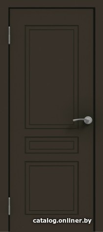 

Межкомнатная дверь Юни Эмаль ПГ-1 60x200 (графит)
