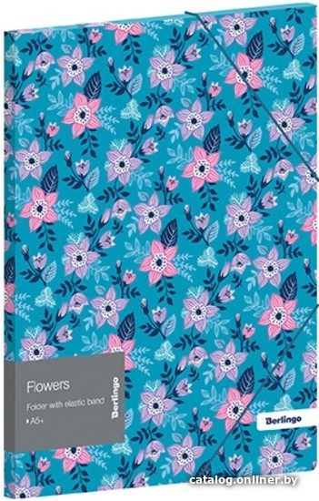 

Папка для тетрадей Berlingo Flowers FB5_A5501