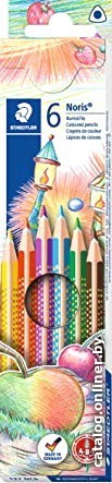 

Набор цветных карандашей Staedtler Триплюс слим 127 NC6 (6 цв)