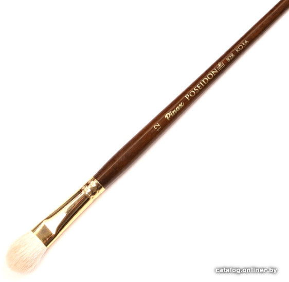 

Кисть для рисования Pinax Poseidon №12 828012 (коза белая, овальная)