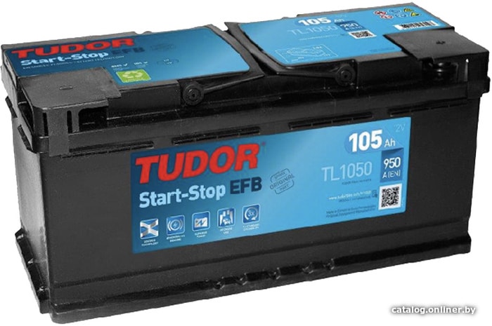 

Автомобильный аккумулятор Tudor Start-Stop EFB TL1050 (105 А·ч)