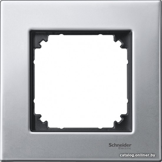

Рамка Schneider Electric Merten System M MTN403160 (платина/серебро)