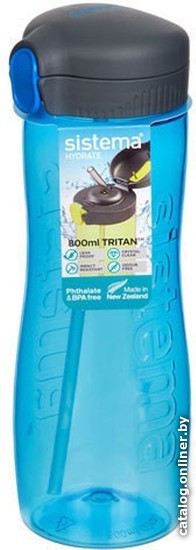 

Бутылка для воды Sistema 630 (голубой)