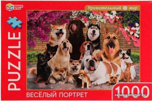 

Пазл Умные игры Веселый портрет 4680107925633 (1000 эл)