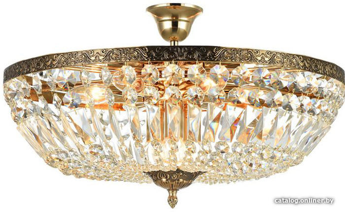 

Люстра средней высоты Maytoni Diamant Crystal Tiara DIA500-CL-50-06-G