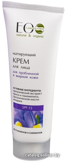 

Ecolab Крем матирующий для лица Для проблемной и жирной кожи (50 мл)