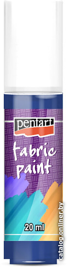 

Краска для текстиля Pentart Fabric paint 20 мл (синий)
