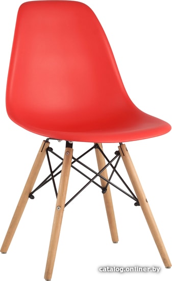 

Стул Stool Group Simple DSW (красный)