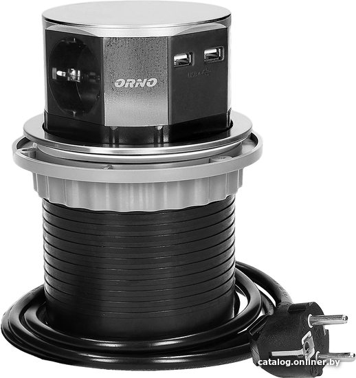 

Блок розеток Orno OR-AE-1381(GS)