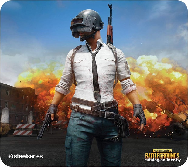 

Коврик для мыши SteelSeries Qck+ PUBG Erangel Edition