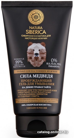 

Natura Siberica Гель для умывания пробуждающий сила медведя 150 мл