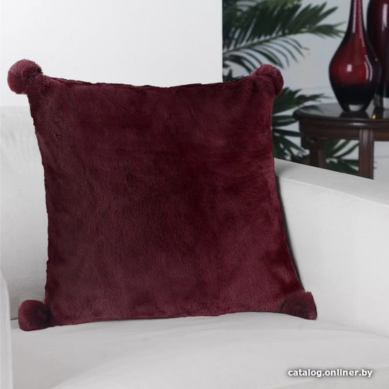 

Чехол на подушку Arya Joom 45x45 (бургунди)