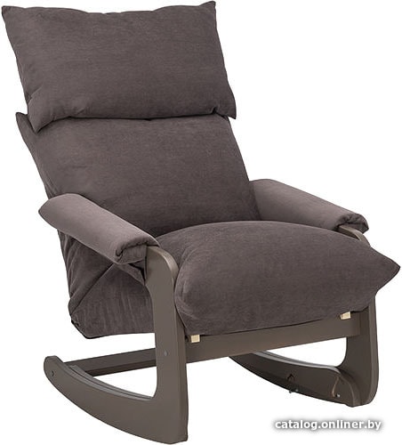 

Кресло-качалка Divan Брик Velvet Grey (велюр verona Antrazite Grey, серый)