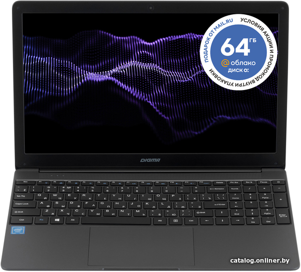 

Ноутбук Digma Eve 15 P417 ES5063EW