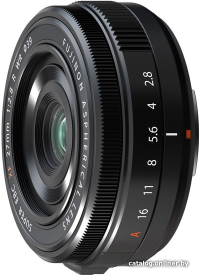 

Объектив FUJINON XF27mm F2.8 R WR