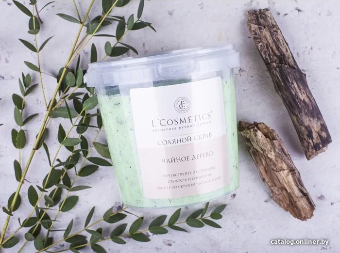 

L'Cosmetics Скраб для тела Соляной Чайное дерево 1100 г