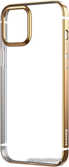 

Чехол для телефона Baseus Glitter для iPhone 12 Pro Max (золотистый)