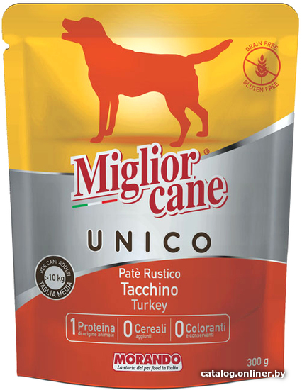 

Пресервы Migliorcane Unico Turkey 300 г