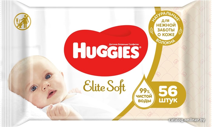 

Huggies Elite Soft (56 шт)