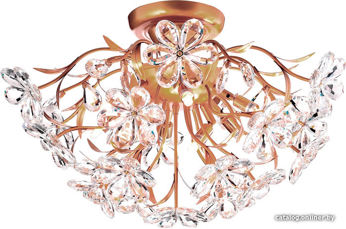 

Люстра средней высоты Escada Fleur Fleur 465/8PL G9*40W D550 Gold