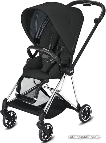 

Коляска прогулочная «книга» Cybex Mios (deep black/chrome black)