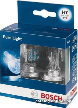

Галогенная лампа Bosch H7 Pure Light 2шт